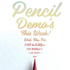 Colored Pencil Demonstration