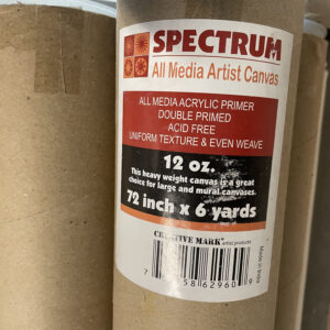 72" x 6 yds Canvas Roll