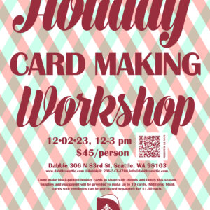 Holiday Card Making Workshop