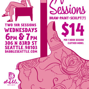 Life Drawing Sessions (clothed model)